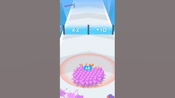 Count monster;Crowd Runner 3D #short