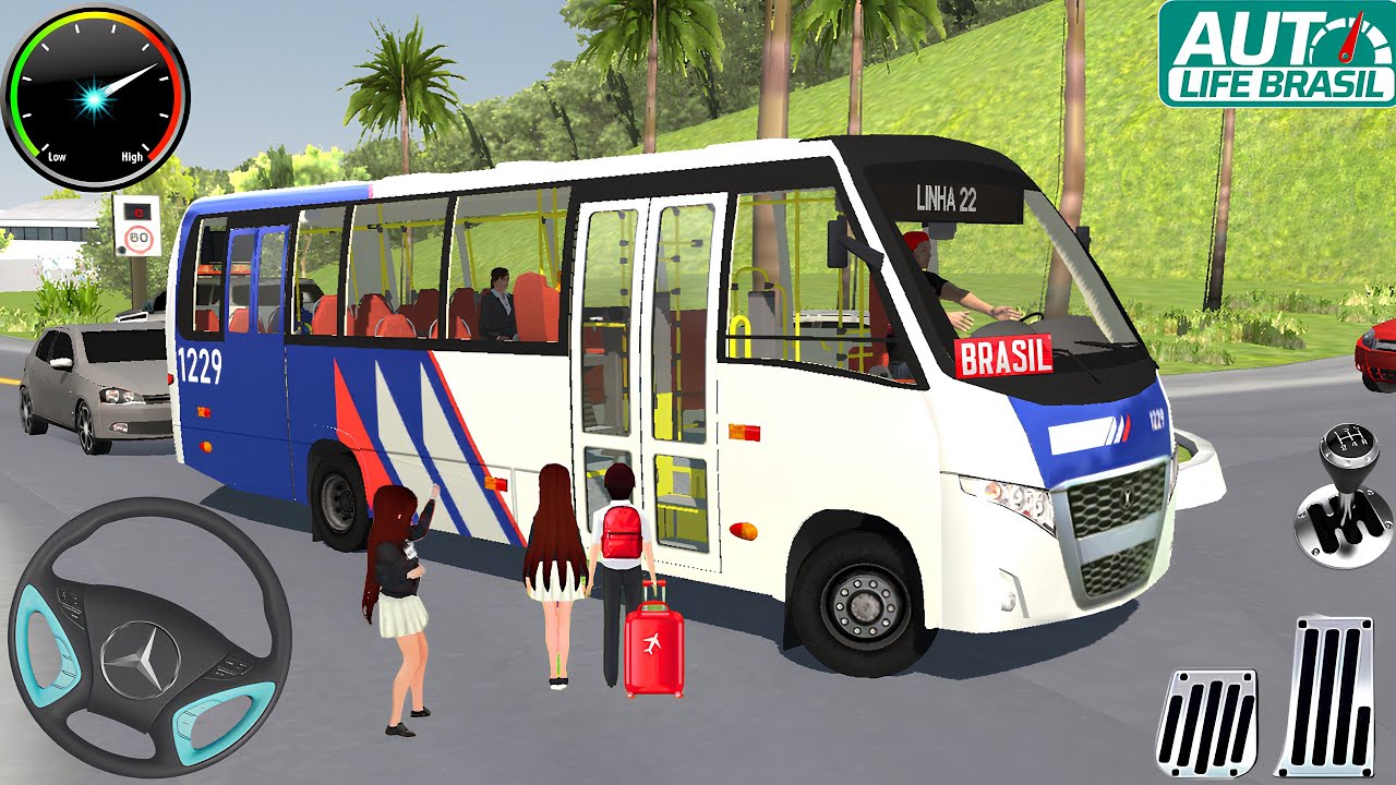 Minibüs Yolcu Taşıma Sürüş Simülatör Oyunu #84 Auto Life Brasil 2026 Android GamePlay