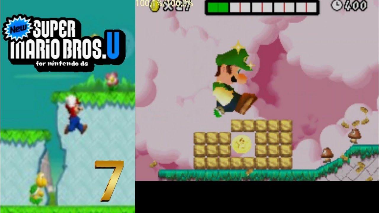 New Super Mario Bros U Ds ep 7 100%