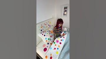 Ps Happy Hour Challenge: Bed x Polka Dots 🛏️🌈🦎 #shorts #photoshop