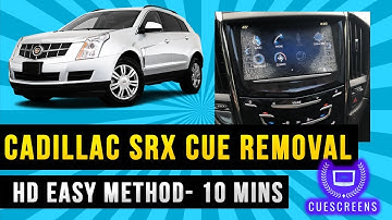 [2013-2016 SRX] Cadillac CUE Complete HD Module Removal *Easy Method* 10 mins