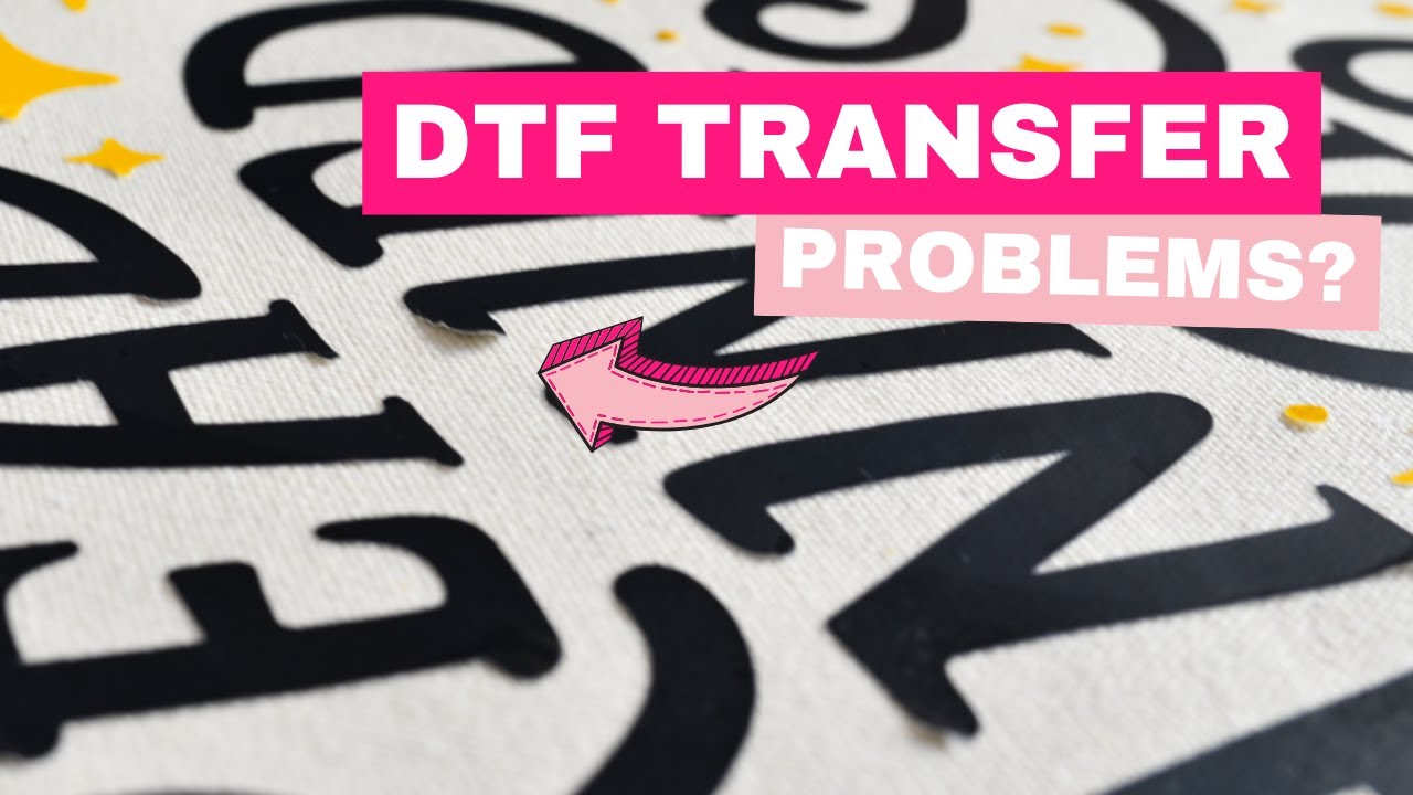 Fixing DTF Transfer Issues: From Peeling to Poor Wash Results