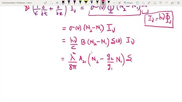 PSE602-L-23-Laser Oscillation : Gain and Threshold (CW operation)