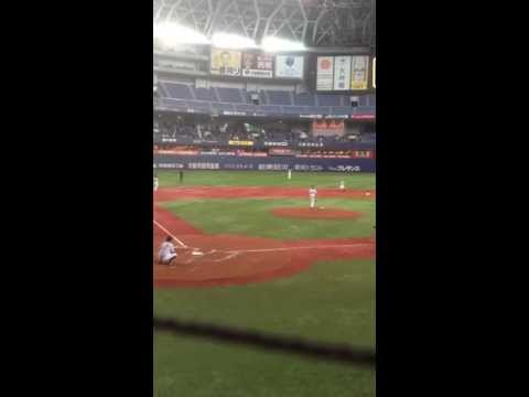 オリックス八木の投球練習(2013 オープン戦)