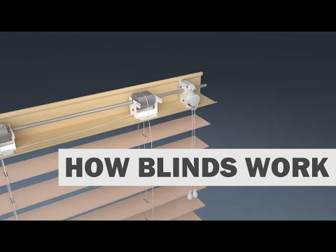 Video: Horizontal Blinds (82 Photos): Interframe Options For Plastic Windows, How To Lower It Down, How To Remove Or Repair, How To Use It Correctly