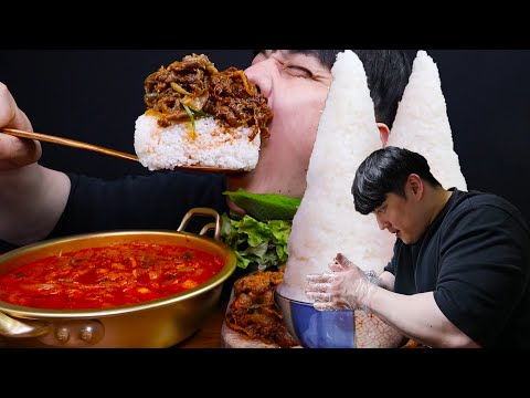 백종원 <strong>새마을식당</strong> 열탄불고기 고추장 &amp;amp; 간장맛 &amp;amp; 7분돼지김치 &amp;amp; 밥 적당히 조금 먹방 ASMR EVEREST MOUNTAIN RICE &amp;amp; KIMCHI
