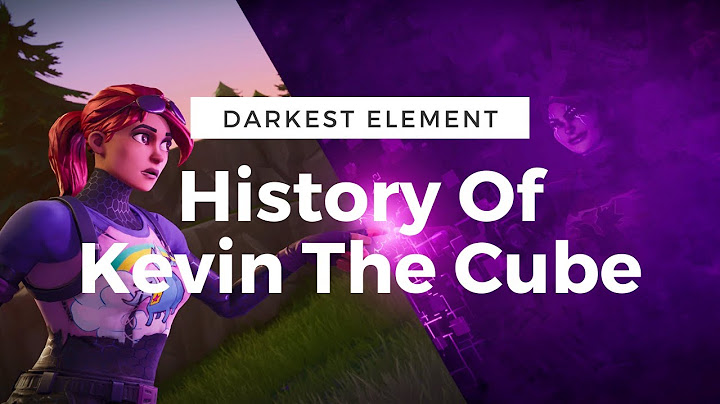 History Of Kevin The Cube | Fortnite