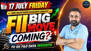 🔴LIVE Big Warning⚠️ for Nifty Traders | Nifty Setup Alert!⚠️ | FII DII Data Reveals Something Big