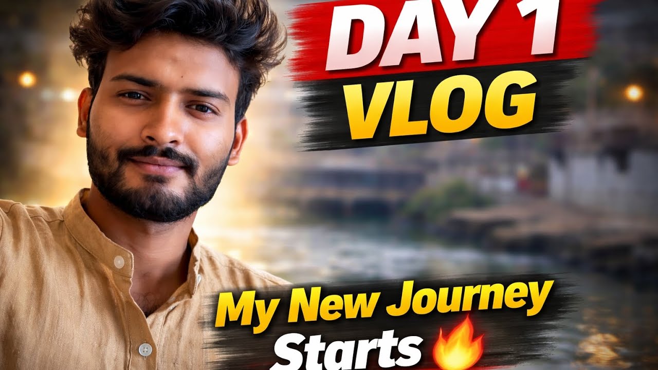 Day 1 Vlog my new journey start - YouTube