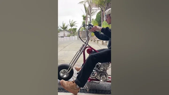 10psi supercharged rotary minibike!