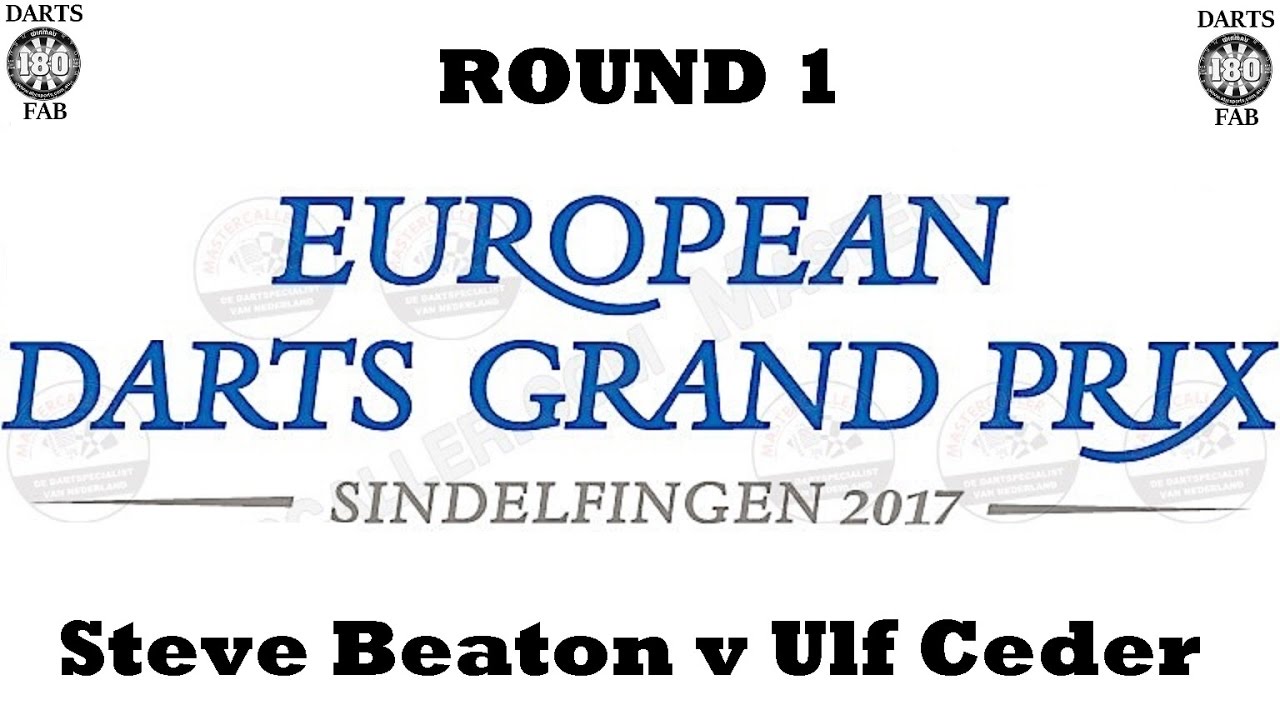 darts distance HappyBet European Darts Grand Prix - Round 1 [1of16]: Steve Beaton v Ulf Ceder