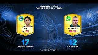 Just completed the dls 26 legendary division 🔥