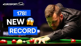 178 Jimmy Robertson Sets New Record For Points Haul In A Snooker Frame Eurosport Snooker
