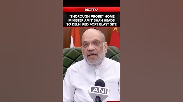 Delhi Blast News | "Thorough Probe": Home Minister Amit Shah Heads To Delhi Red Fort Blast Site
