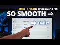 Windows 11 Hidden Setting ⚡ Instantly Make Your Screen SUPER SMOOTH!