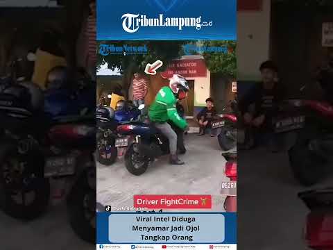 Viral Intel Diduga Menyamar Jadi Ojol Tangkap Orang #Shorts @TribunLampungOfficial