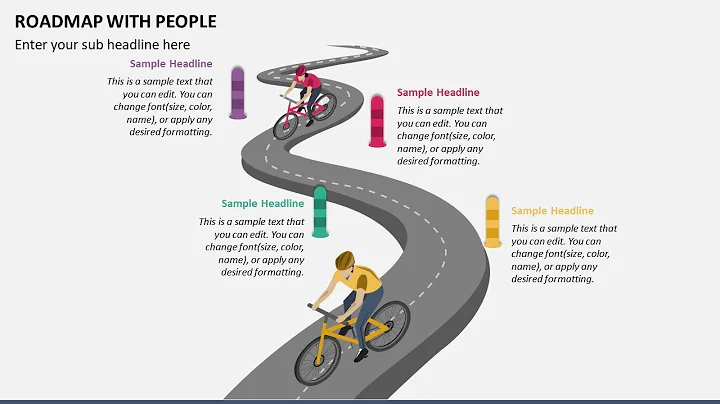 Roadmap with People Animated PPT Slides