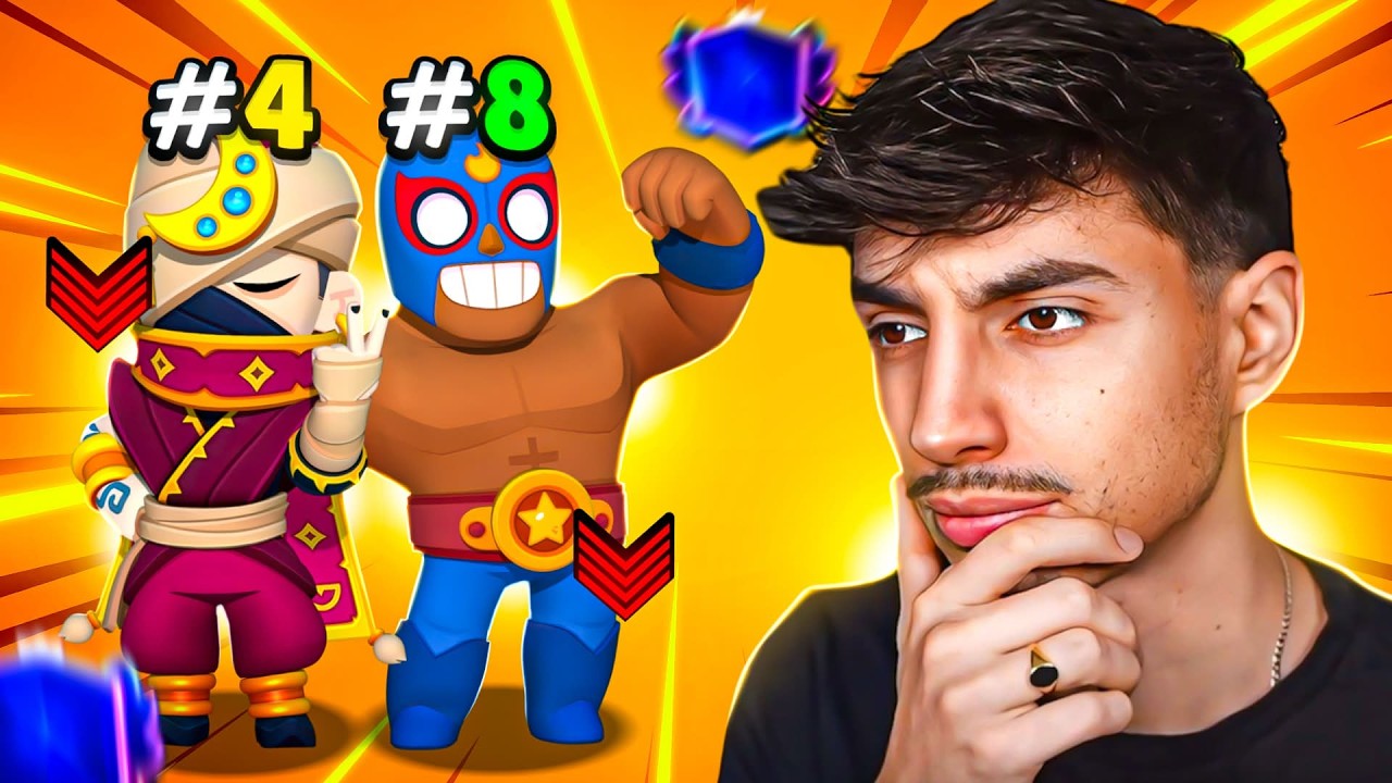 TOP 11 des PIRES BRAWLERS de BRAWL STARS