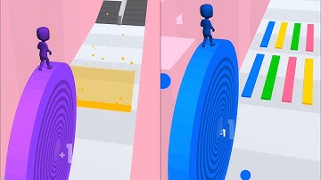 LAYERS ROLL 😶‍🌫️🌈🧞‍♀️ Walkthrough Android, iOS Gameplay All Levels (Lvl 44-47)