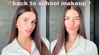 back to school makeup tutorial *EASY*