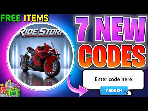 ⚠️SECRET CODES⚠️RIDE STORM CODES IN SEPTEMBER 2026 - ROBLOX RIDE STORM CODES