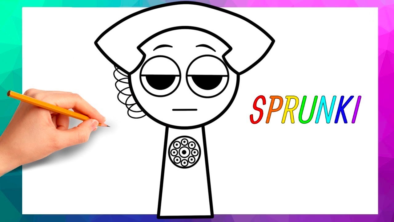 COMO DIBUJAR a TELE de INCREDIBOX SPRUNKI - YouTube