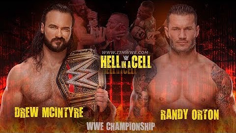 WWE 2K20 Drew McIntyre (c) vs. Randy Orton Hell in a Cell match for the WWE Championship
