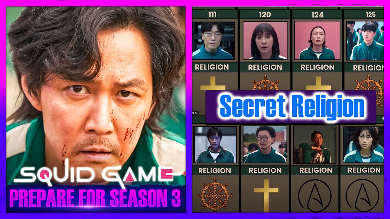 ⭕ Squid Game Player RELIGION Revealed 🙏 | Prepare for Season 3 | StatMagic Visual Stats