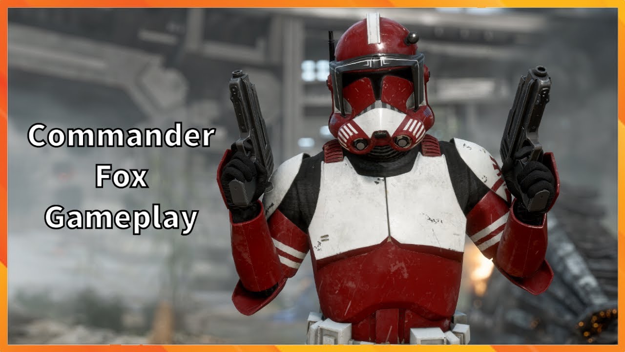Commander Fox Gameplay Star Wars Battlefront 2 - YouTube