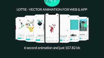 I will create lottie json animation vector svg, animated gif, lottie for website, app
