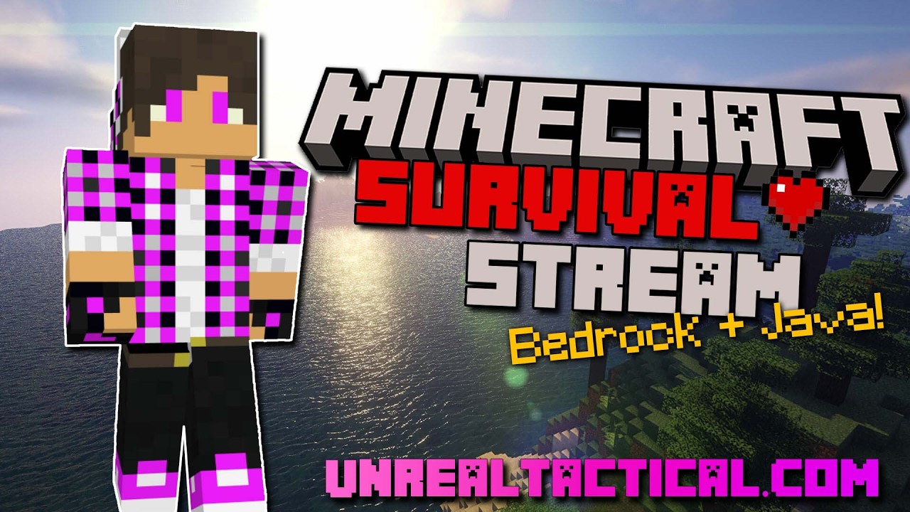 Join My Survival SMP Realm Server For Minecraft Bedrock And Java - YouTube