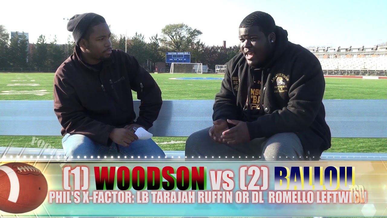 DCIAA Turkey Bowl X-Factors - Boykin, Buchanan, Gater, Leftwich, Ruffin