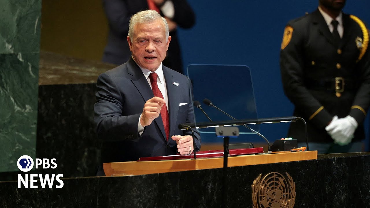 WATCH: Jordanian King Abdullah speaks at 2025 United Nations General Assembly