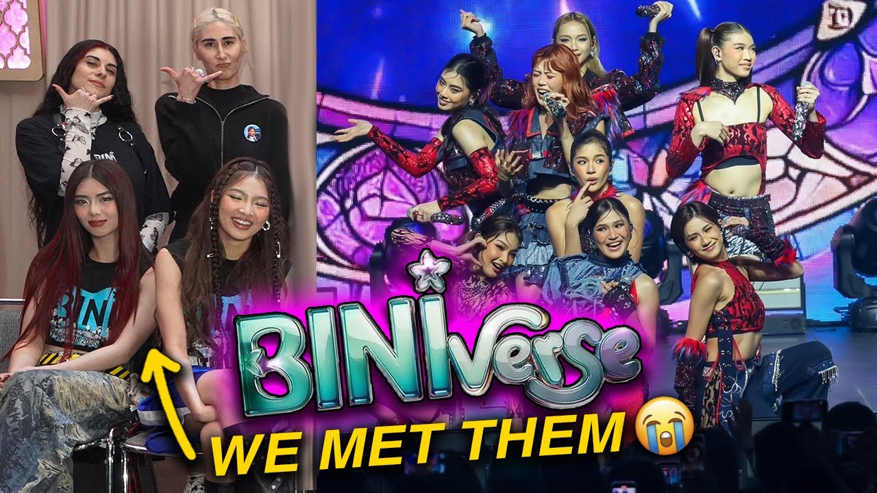 OUR FIRST BINI CONCERT (WE MET THEM?! 😭) BINIverse Los Angeles, Temecula, San Francisco 2025!