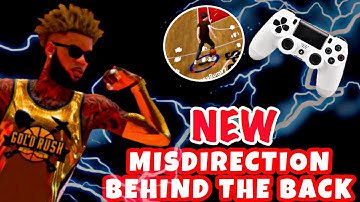 *NEW* HOW TO DO MISDIRECTION BEHIND THE BACK *HANDCAM* TUTORIAL! BEST COMP DRIBBLE MOVES IN NBA 2K20