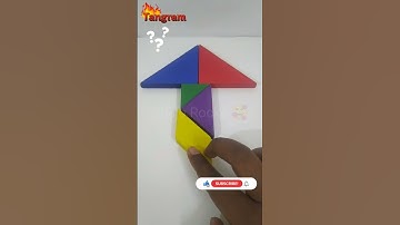 Tangram Puzzle 🥰🥰 #satisfying #trending #youtubeshorts