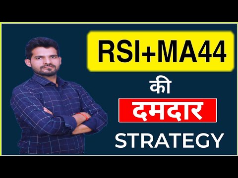 RSI+MOVING AVERAGE 44 STRATEGY | RSI &MA44 Powerful Setup | Best Investment Strategy