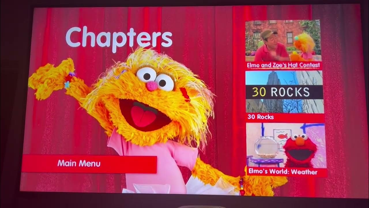 Sesame Street ELMO’S MAGIC NUMBERS DVD Menu Walkthrough YouTube