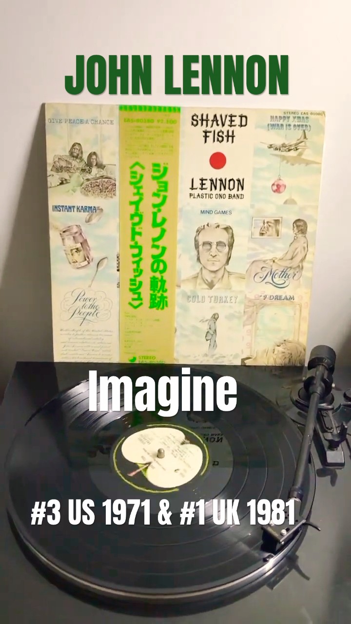 John Lennon and The Plastic Ono Band - Imagine (1971; 1975, Japan