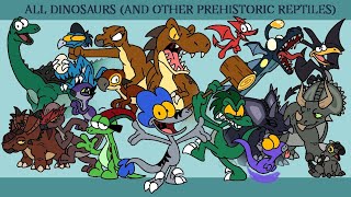 The Mesozoic Era: All Characters (The Final Remaster)