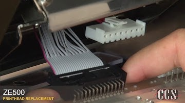 Zebra Printhead Replacement