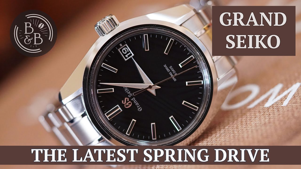 The latest Spring Drive movement & a beautiful dial - Grand Seiko SLGA013 -  Dial & 9RA2 Movement - YouTube