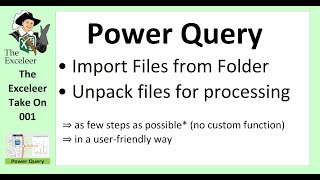 TEXTO-001: Import Files From Folder & Unpack Files For Processing