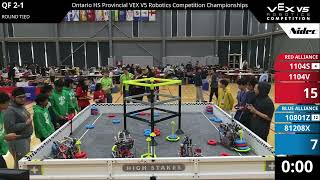 Ontario Regionals : Ontario - QF #2-1 - 1104S & 1104V vs 10801Z & 81208X - Auton + Driver