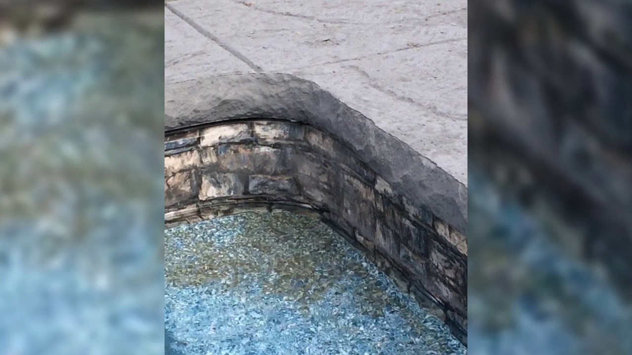 Concrete Cantilever Rock Face Edges for a Pool Deck - Massachusetts - A1 Concrete