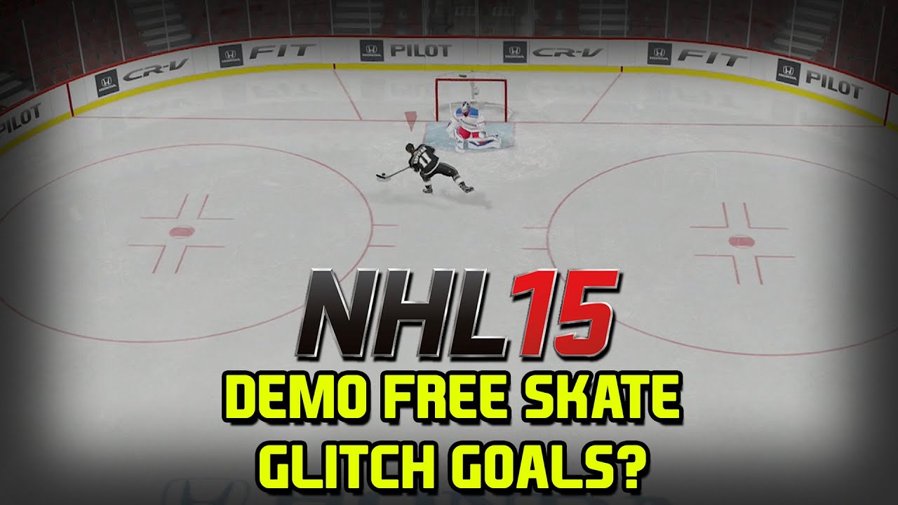 NHL 15 Demo Free Skate - Glitch Goals?