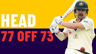 🔥 Travis Head SMACKS 77 off 73-Balls | 📺 EVERY Ball | England v Australia 2023