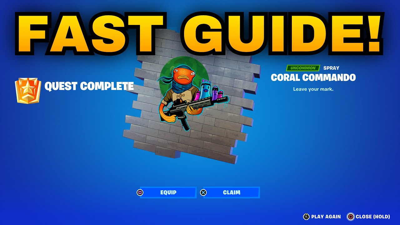 How To COMPLETE ALL SNAPSHOTS TRIGGERFISH QUESTS CHALLENGES in Fortnite! (Quests Guide)