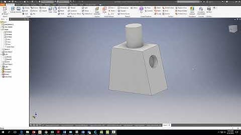 Tutorial: Designing The Lego Man Body With Autodesk Inventor