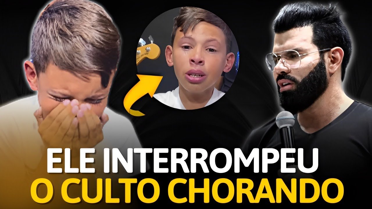 Pr. Roberto Ruiz - Ele interrompeu o culto chorando.